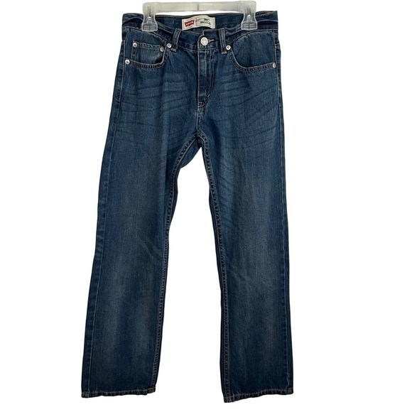 Levi's 505 Regular Fit Jeans - Kids Denim Pants - Size 12 Reg 26x26 boys - Picture 1 of 6